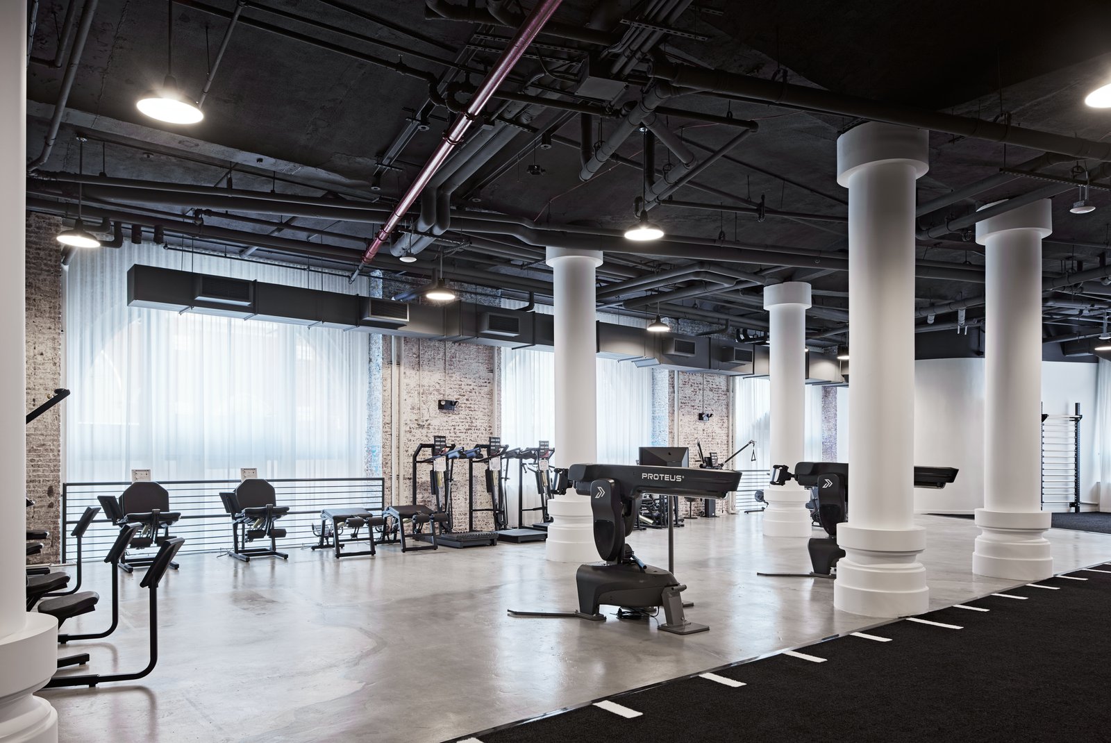 THRONE main gym floor
