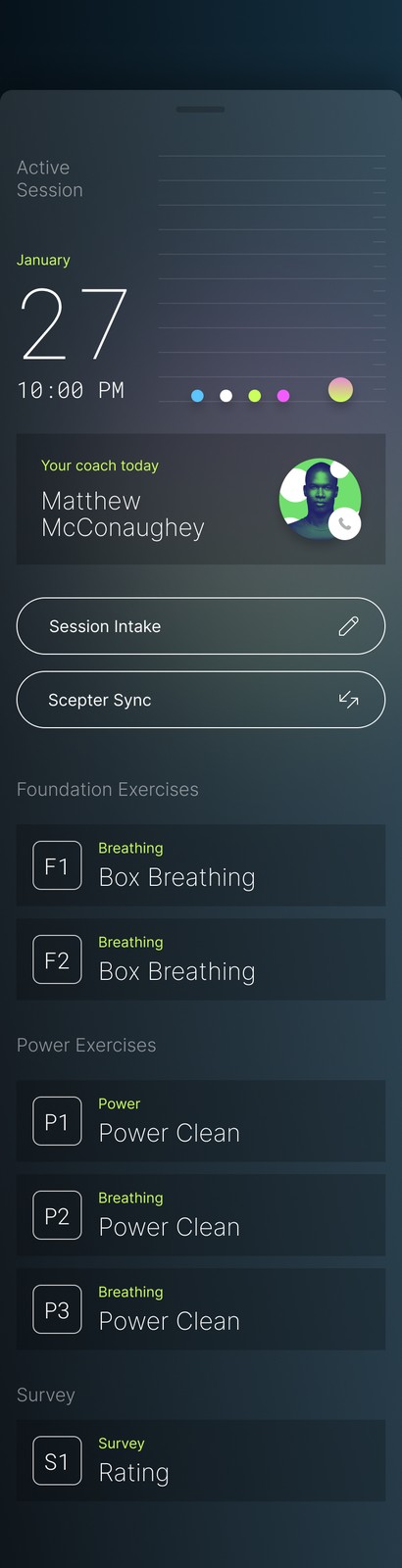 Live session